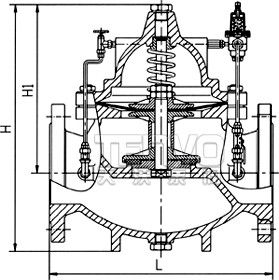 200X減壓閥結(jié)構(gòu)圖