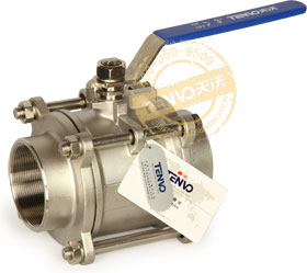 Q11F三片式內(nèi)螺紋球閥