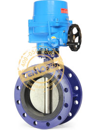 法蘭式電動軟密封蝶閥