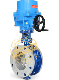 法蘭式電動硬密封蝶閥