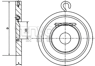 H74H薄型對夾式止回閥