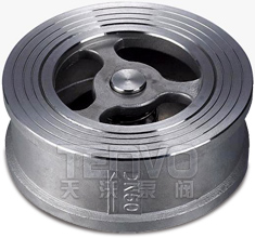 H72H型對夾式止回閥實(shí)物圖