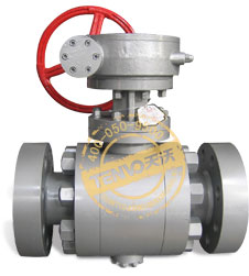 鍛鋼GB國(guó)標(biāo)固定球閥實(shí)物圖