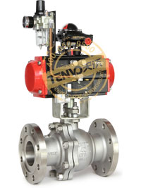 法蘭式氣動(dòng)球閥