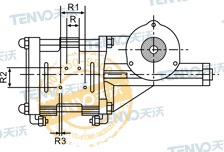 粉體專用蝶閥結(jié)構(gòu)圖