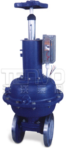 EG641J英標（帶手動往復(fù)型）氣動隔膜閥實物圖