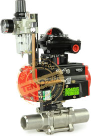 Q661F氣動焊接球閥