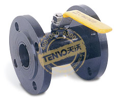 填料倉整體式法蘭球閥實物圖