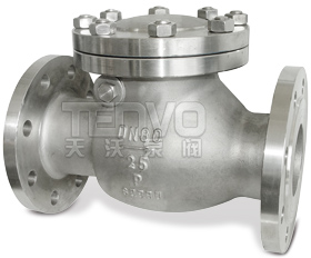 H44W旋啟式法蘭止回閥