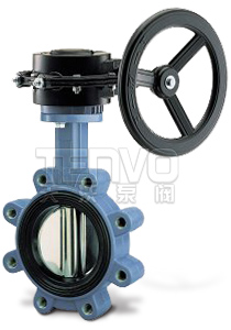 LT型中線對夾式軟密封蝶閥實物圖