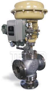 ZMAQ-163、ZMBQ-163氣動薄膜三通切斷閥實(shí)物圖